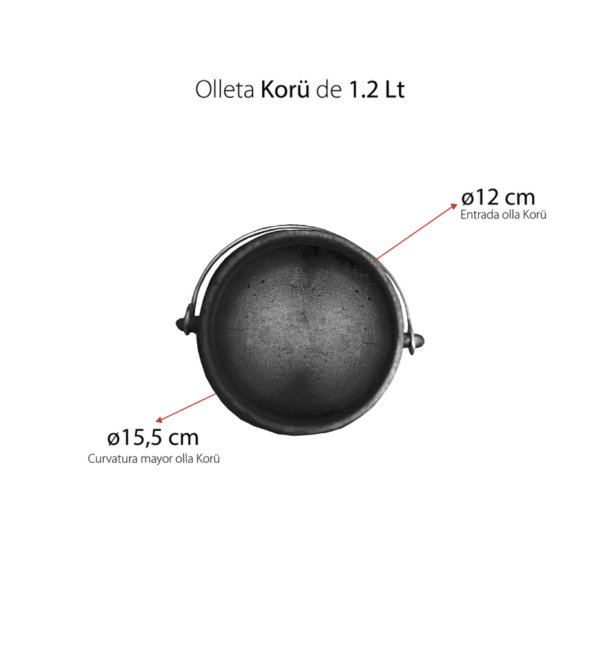 Olleta de hierro fundido Koru